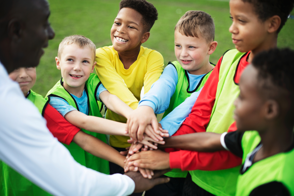 Children in sport team