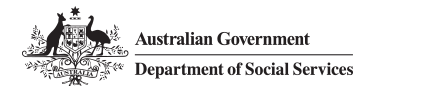 Australian Government Department of Social Services logo