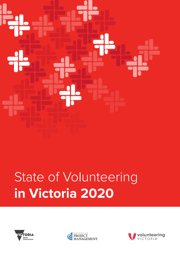State of Volunteering in Victoria 2020 Report cover
