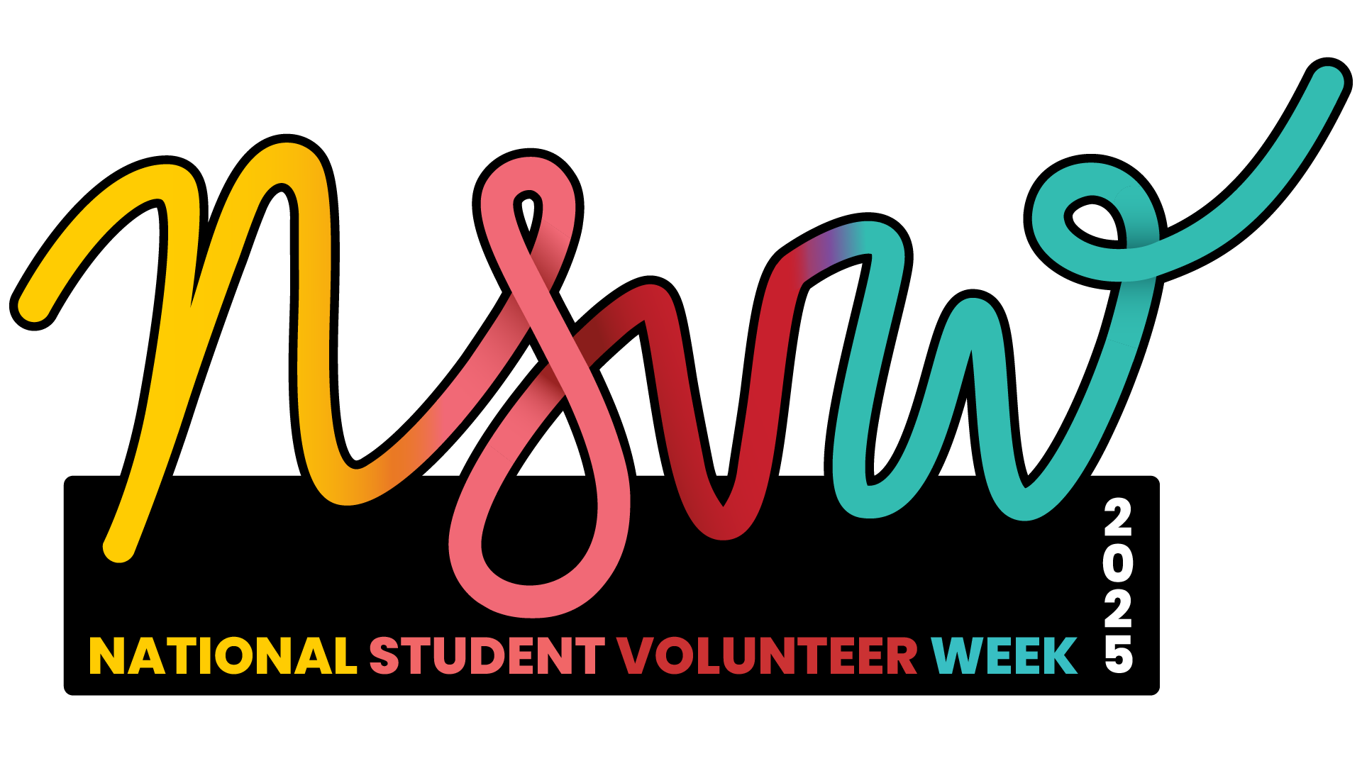 National Student Volunteer Week 2025 logo